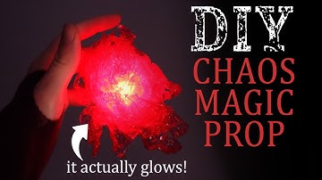 Scarlet Witch | Cosplay GLOWING Magic Prop | Tutorial