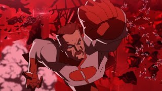 Video thumbnail of "Omni-man kills a WHOLE planet - Invincible"