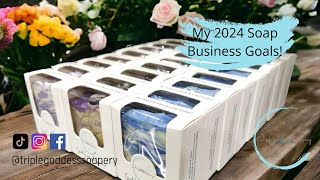 Let's Make Soap and Talk About My 2024 Business Goals!