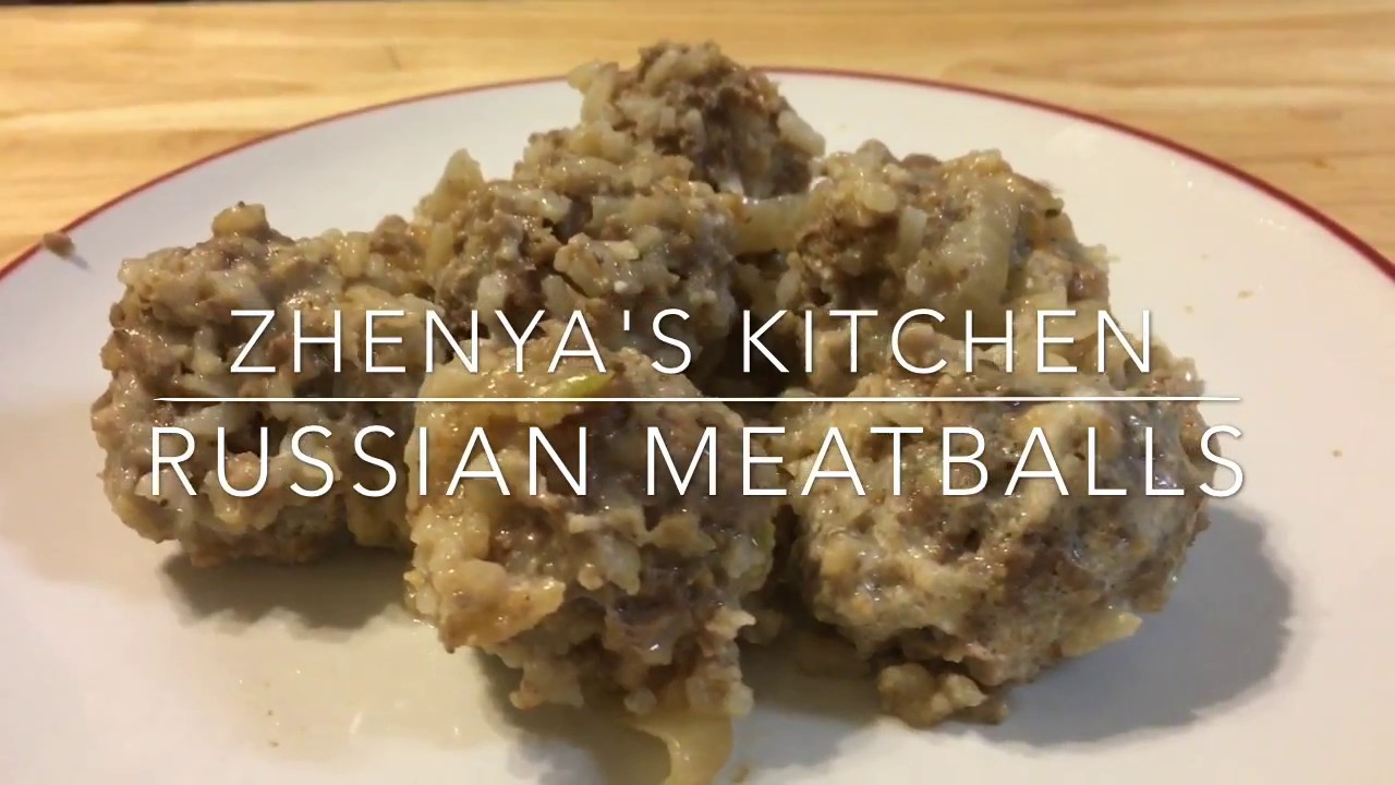How to Make Russian Meatballs YouTube