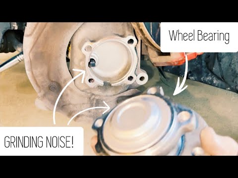 How To Replace BMW Front Wheel Bearing! - YouTube
