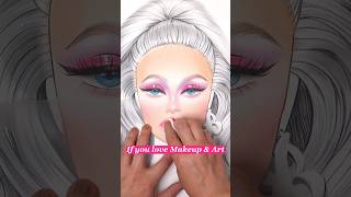 #grwm Margot Robbie Barbie Makeup FACE CHART