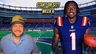 Updated Start/Sit Guide for Week 6 Fantasy Football