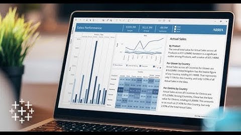 Arria for Tableau 3.0 | The secret to accelerating data understanding with natural language