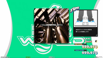 DDR CELEBRATE NITE Single Basic MFC 1,000,000