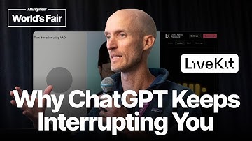 Why ChatGPT Keeps Interrupting You — Dr. Tom Shapland, LiveKit