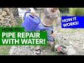 Twostroke pipe repair with water how it works what works and what doesnt