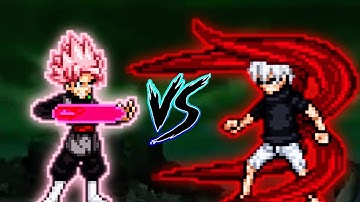 Goku Black SSR DBFZ VS Kaneki in Jump Force Mugen 🔥