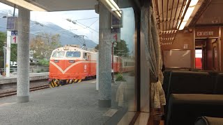 5693次6節加班復興號關山進站(E240)交會642次莒光號(E407)
