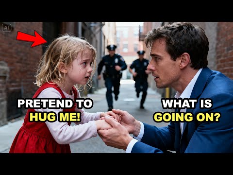 “PRETEND TO HUG ME,” A POOR GIRL BEGS A STRANGER — UNAWARE HE’S A MILLIONAIRE