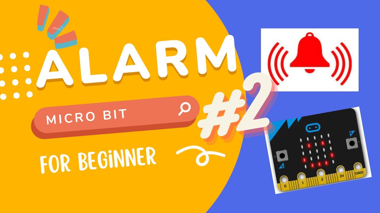Micro Bit Door Alarm 2 ( Alarm siren ) YouTube