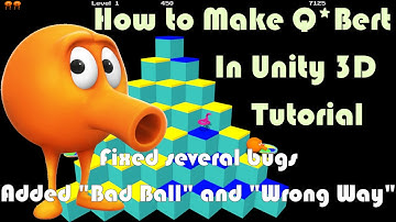 Unity 3D Tutorial - How to Write Q*Bert from Scratch - Part 6