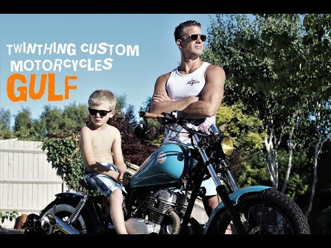 Honda Rebel  &rsquo;GULF&rsquo; Bobber by www.twinthing.co.uk