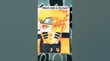 One Drawing but 4 Styles ✨Naruto✨ || So6P || Part -4 #animeart #animedrawing #narutodrawing