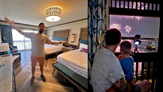 Our Disney Bucket List Holiday Staycation! | Polynesian Theme Park View Check-In Day & Ohana Dinner!