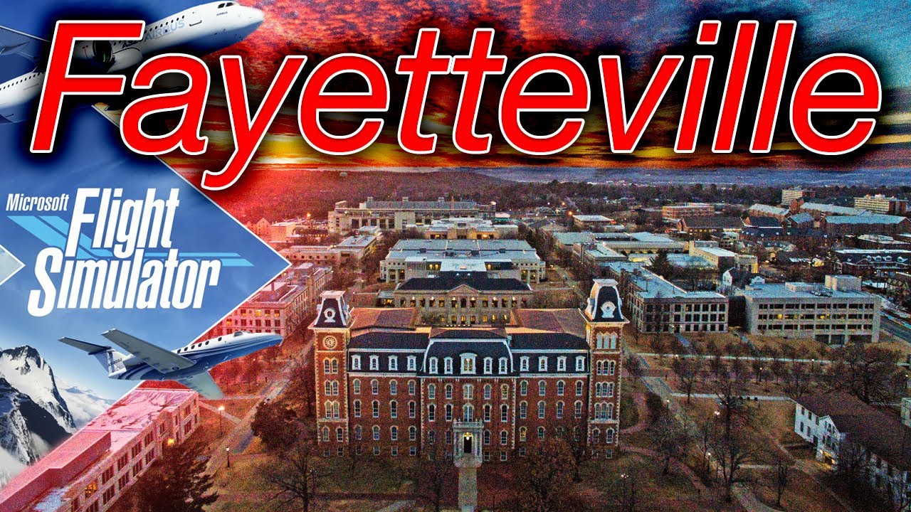 🔴4K Fayetteville Flight Microsoft Flight Simulator 2020 [RTX 3090