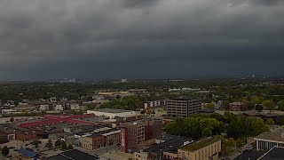 Timelapse of storm over Mason City