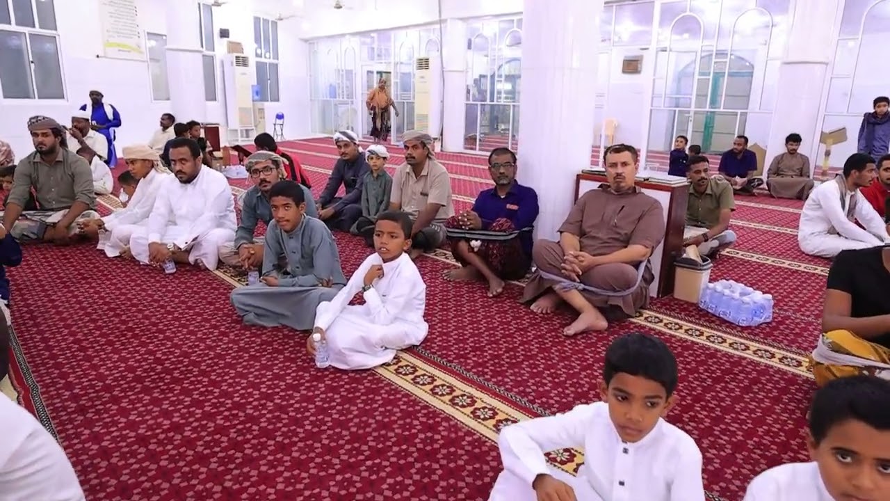 كلمة ضيف الحفل فضيلة الشيخ الفقيه/ محمد بن سعيد باصالح - في حفل مدرسة الجامع بقعوضة للعام 1445هـ