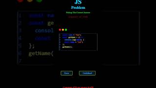 Famous JavaScript problem day 24 nterview question 13 #js #computer #coding #webcoding #javascript#code#web Profile
