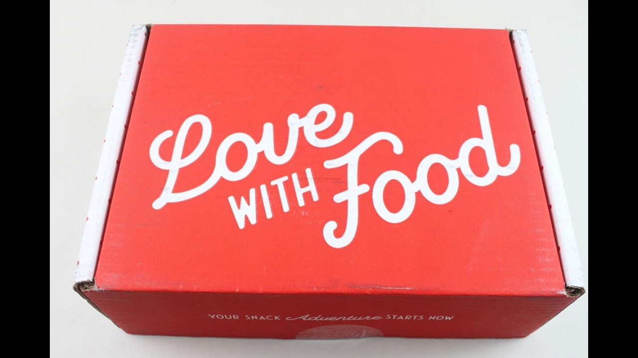 Love with Food Box February 2021 Deluxe" Unboxing + Coupons 