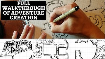 HOW to MAKE a D&D DUNGEON and ADVENTURE