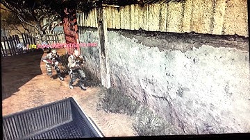 MW3 Across The Map Throwing Knife Spot-Mission