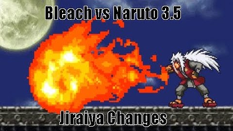 Bleach vs Naruto 3.5 Character Changes - Jiraiya