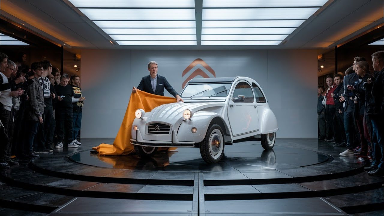 Возвращение народного автомобиля: внутреннее устройство Citroën 2CV 2026 года