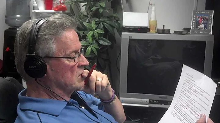 Ray Tripp in the Studio