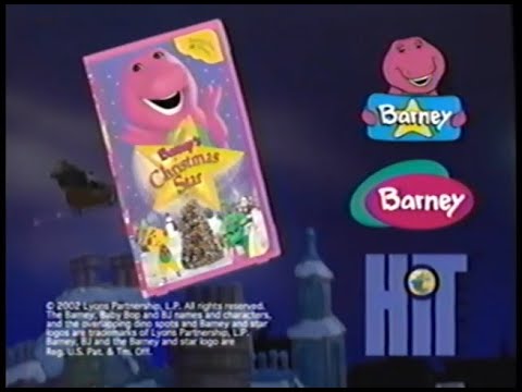 Opening To Barney - Barney's Christmas Star (2002 VHS)