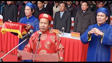 NGƯỜI CÓ GIỌNG ĐỌC VĂN TẾ ĐỈNH NHẤT VỊNH BẮC BỘ