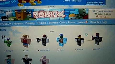 ROBLOX Tutorial August 2009: How to use the best friends system