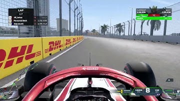 F1 2021 Jeddah Hotlap and Setup