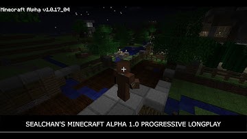 Minecraft Alpha v1.0 Longplay - E197 (R16) - Gathering Seeds at the Alsea Home Base
