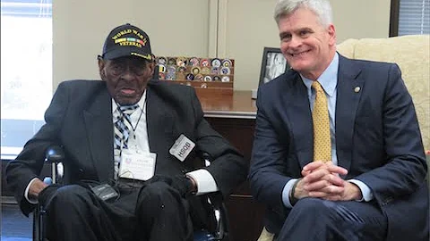 Cassidy Meets Frank Levingston of Louisiana, Oldes...