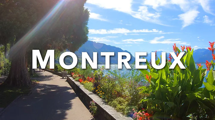 MONTREUX Switzerland Lake Geneva Travel Walking Tour  Vacation in Switzerland Video