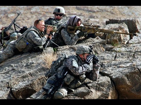 Video: Navy Seals sniper engages Taliban with Barrett M107A1 50 Cal rifle