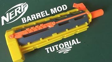 Nerf Recon/Retaliator Barrel Beginner Mod Guide! (MOD TUTORIAL)