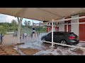 The first K6 touchless car wash machine in Cameroon has been successfully installed