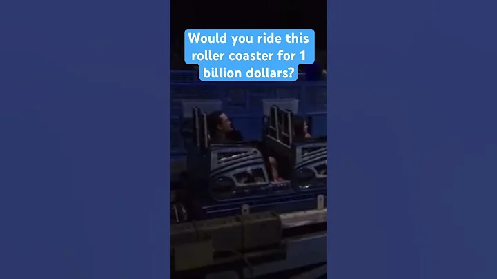 Would you ride Mr. Freeze: Reverse Blast #rollercoaster for 1 billion dollars? #shorts