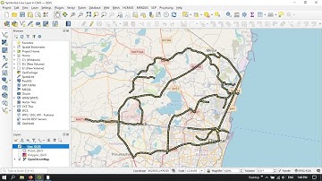 QGIS Tutorials 26: How to Symbolize Line Layer in QGIS | Beginners | QGIS 3.22 | Single Symbol