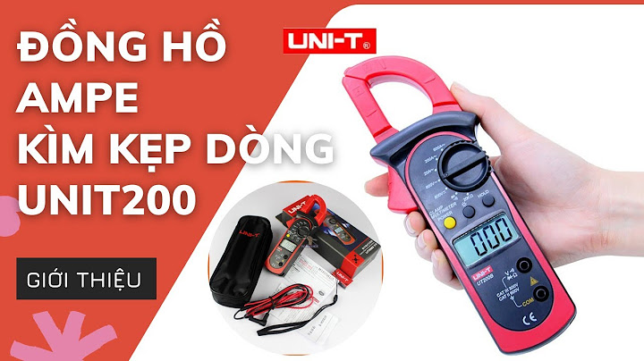 Hướng dẫn cách đo dòng điện ut200a