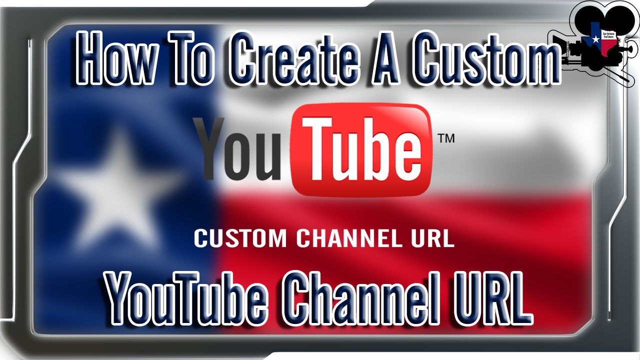 How To Create A Custom YouTube Channel URL / Link (2014) - YouTube