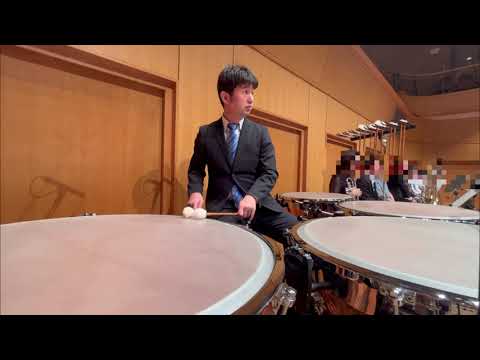 Beethoven Symphony No.2 1st mov, Rehearsal, Timpani - YouTube