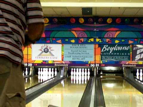 Bowling with Parker Bohn again in Raymond!!!! :)