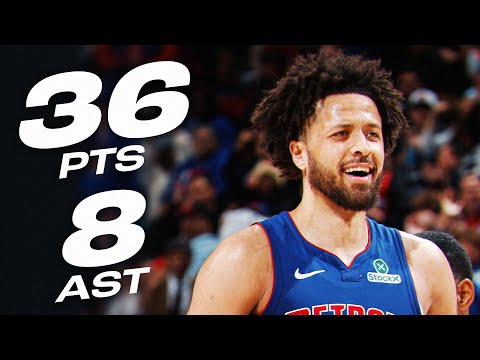 Cade Cunningham was COOKING With 36 PTS vs Knicks | April 10, 2025
