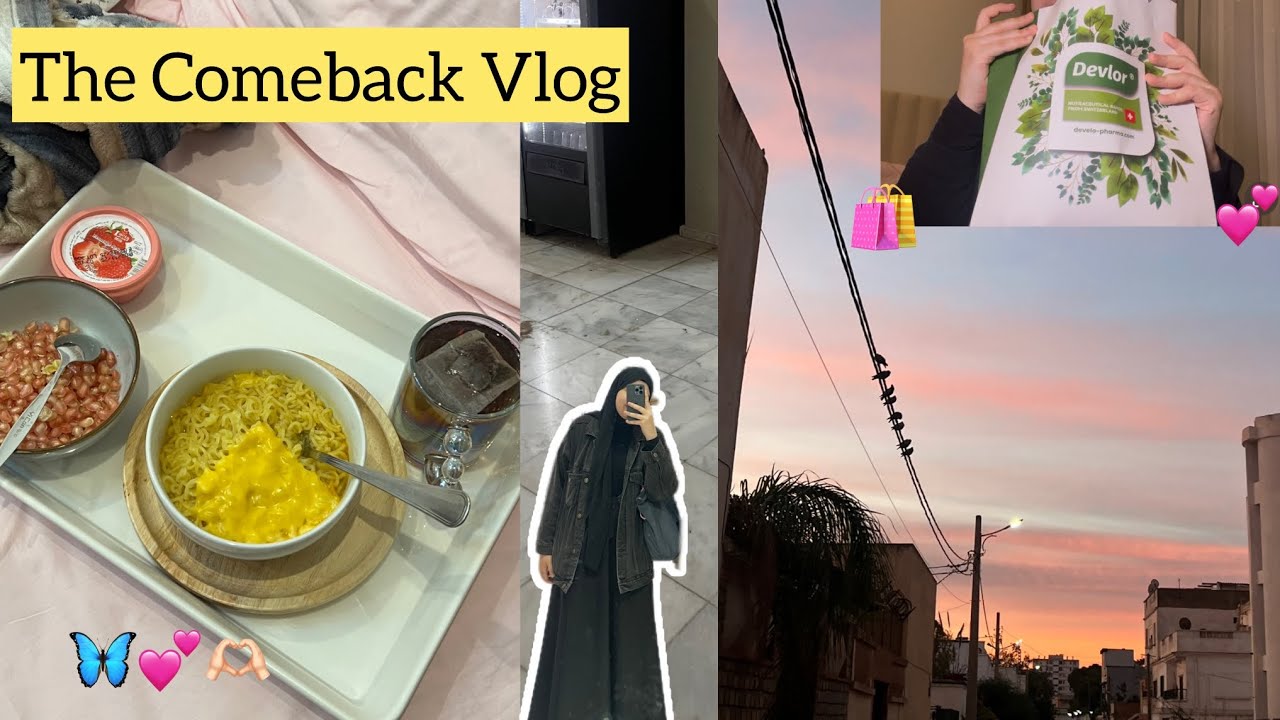 The Comeback Vlog|عودة بعد غياب،فلوق،مشترياتي من كوسمتيك🛍️🦋💕🫶🏻