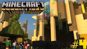 Minecraft Story Mode Episode 1 PART 4 | TO THE TEMPLE