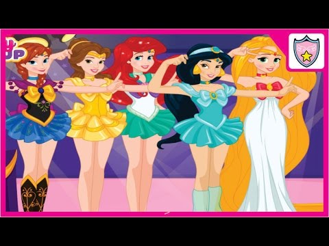 Disney Princess Dress Up Games - Cinderella Snow White Aurora and ...