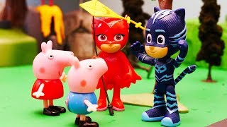 PJ Masks Toys Save George Peppa Pig Kite